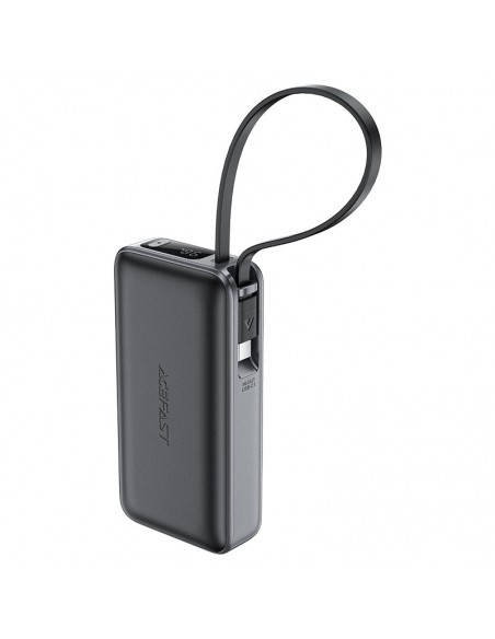 Išorinė baterija Power Bank Acefast M7-10000 PD30W With Cable 10000mAh juoda