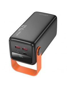Išorinė baterija Power Bank Borofone BJ66A 22.5W+PD20W 50000mAh juoda 2