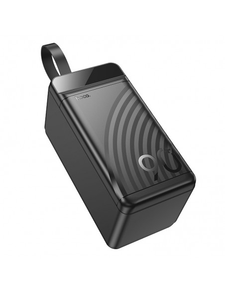 Išorinė baterija Power Bank Hoco J123D 22.5W+PD20W 90000mAh juoda