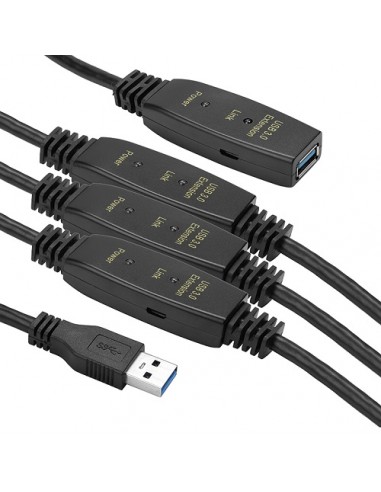 Kabelis ilgiklis USB 3.0 AF – AM, 30m