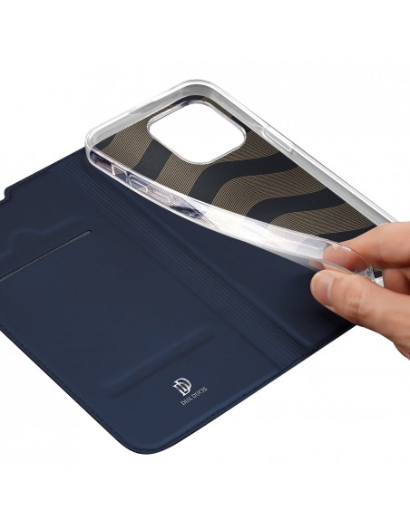 Dėklas Dux Ducis Skin Pro Samsung S938 S25 Ultra tamsiai mėlynas