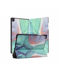Dėklas Reach Smart Leather Samsung X210/X215/X216 Tab A9 Plus 11.0 marble