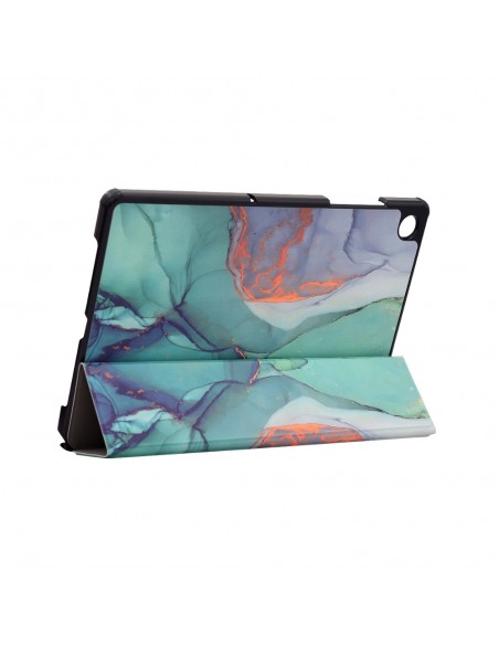 Dėklas Reach Smart Leather Samsung X210/X215/X216 Tab A9 Plus 11.0 marble