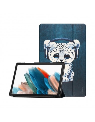 Dėklas Reach Smart Leather Samsung X210/X215/X216 Tab A9 Plus 11.0 sad cat