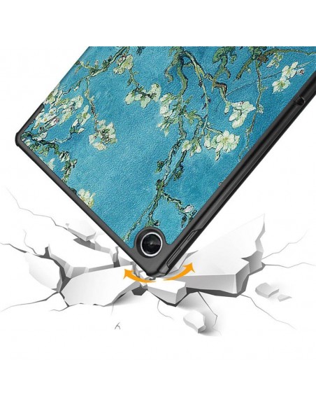 Dėklas Reach Smart Leather Samsung X210/X215/X216 Tab A9 Plus 11.0 sakura