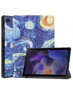 Dėklas Reach Smart Leather Samsung X210/X215/X216 Tab A9 Plus 11.0 starry night