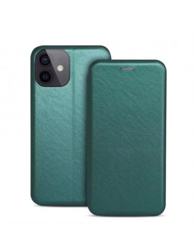 Dėklas Book Elegance Xiaomi Redmi Note 14 5G tamsiai žalias