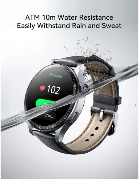 Išmanusis laikrodis Joyroom JR-FC2 Pro Classic Series Smart Watch (Make/Answer Call) Space Grey