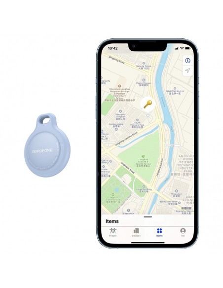 Daiktų ieškiklis Borofone BC101 Anti-Lost Device baltas