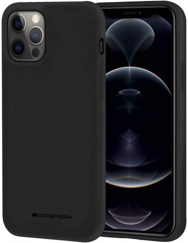 Dėklas Mercury Soft Jelly Case Samsung S721 S24 FE juodas