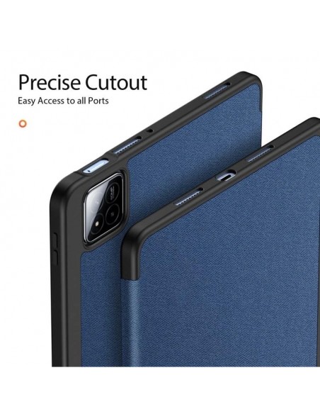 Dėklas Dux Ducis Domo Xiaomi Pad 7/Pad 7 Pro tamsiai mėlynas
