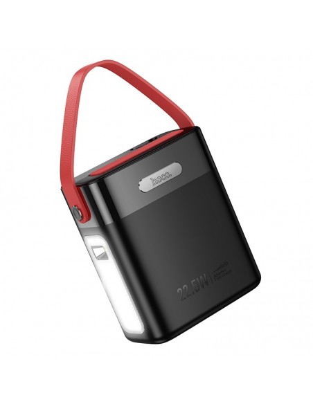 Išorinė baterija Power Bank Hoco J143 22.5W+PD20W 80000mAh juoda
