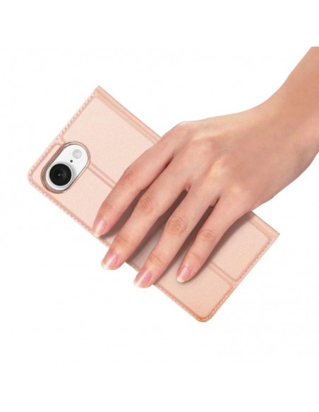 Dėklas Dux Ducis Skin Pro Apple iPhone 16e rožinio aukso