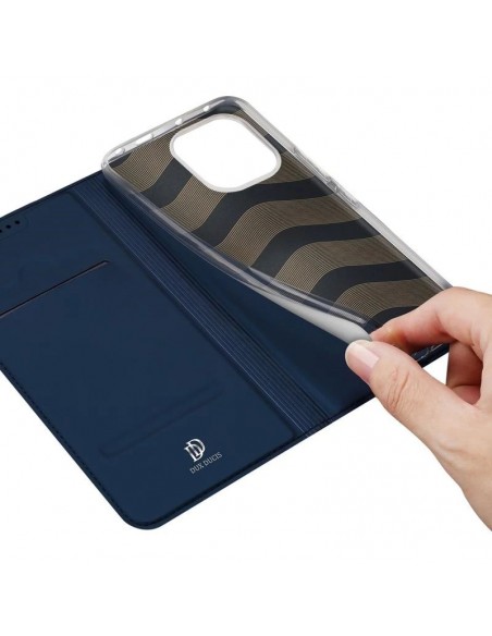 Dėklas Dux Ducis Skin Pro Xiaomi Redmi Note 14 5G tamsiai mėlynas