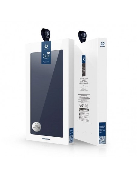 Dėklas Dux Ducis Skin Pro Xiaomi Redmi Note 14 5G tamsiai mėlynas