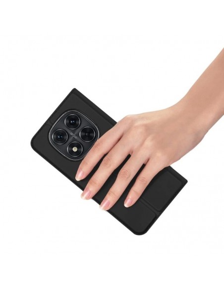 Dėklas Dux Ducis Skin Pro Xiaomi Redmi Note 14 Pro 5G/Poco X7 juodas