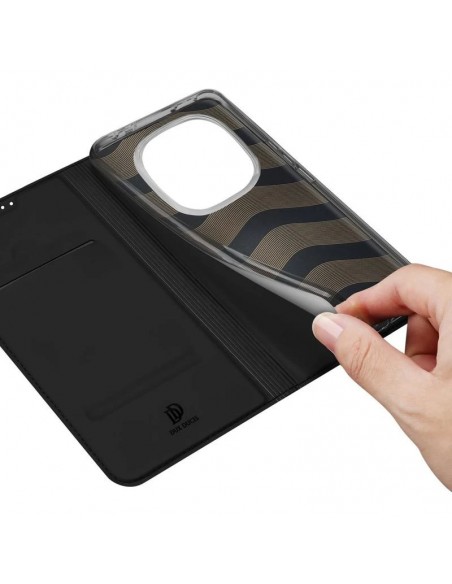Dėklas Dux Ducis Skin Pro Xiaomi Redmi Note 14 Pro 5G/Poco X7 juodas