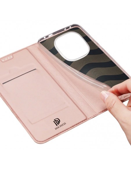 Dėklas Dux Ducis Skin Pro Xiaomi Redmi Note 14 Pro 5G/Poco X7 rožinio aukso