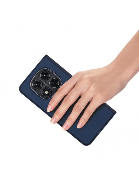 Dėklas Dux Ducis Skin Pro Xiaomi Redmi Note 14 Pro 5G/Poco X7 tamsiai mėlynas