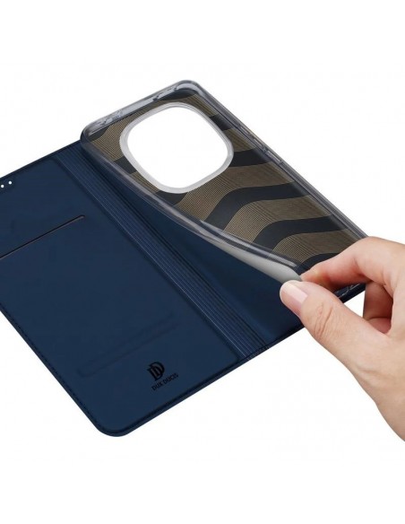 Dėklas Dux Ducis Skin Pro Xiaomi Redmi Note 14 Pro 5G/Poco X7 tamsiai mėlynas