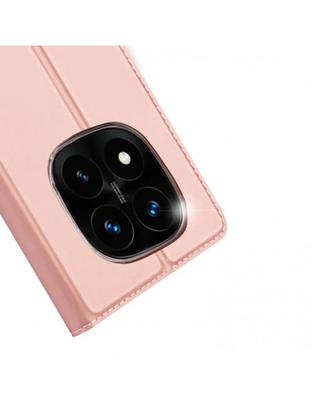 Dėklas Dux Ducis Skin Pro Xiaomi Redmi Note 14 Pro+ 5G rožinio aukso