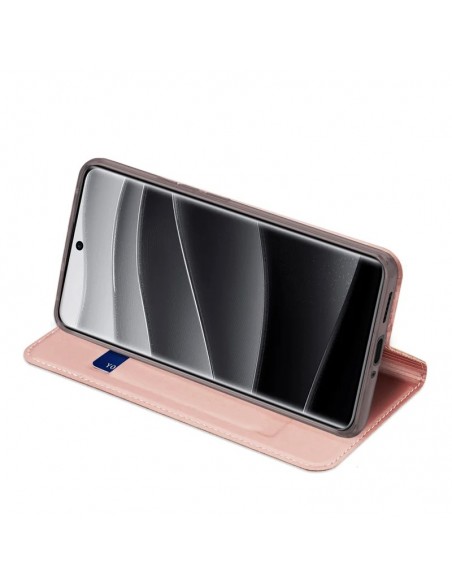 Dėklas Dux Ducis Skin Pro Xiaomi Redmi Note 14 Pro+ 5G rožinio aukso
