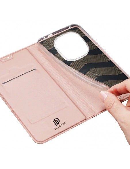 Dėklas Dux Ducis Skin Pro Xiaomi Redmi Note 14 Pro+ 5G rožinio aukso