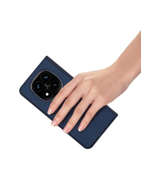 Dėklas Dux Ducis Skin Pro Xiaomi Redmi Note 14 Pro+ 5G tamsiai mėlynas