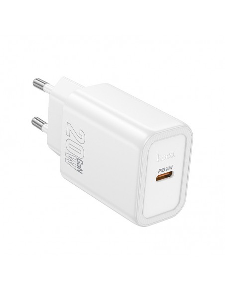 Įkroviklis Hoco N60 20W GaN USB-C baltas