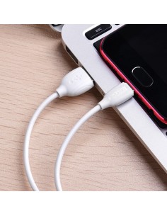 USB kabelis Borofone BX19 USB-A to MicroUSB 1.0m baltas 2