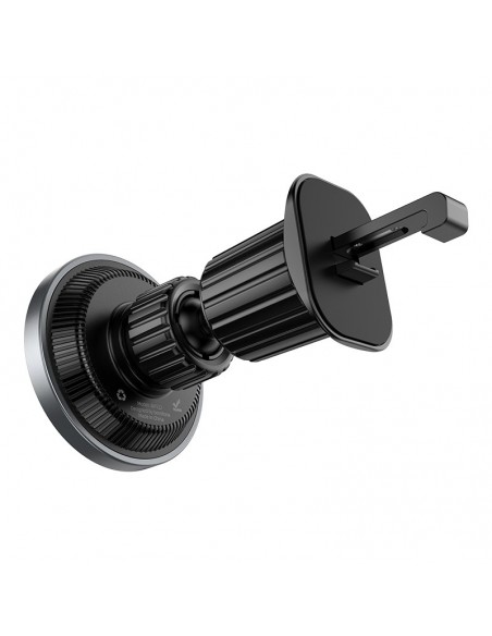 Automobilinis telefono laikiklis Borofone BH122 Magsafe (air vent) juodas