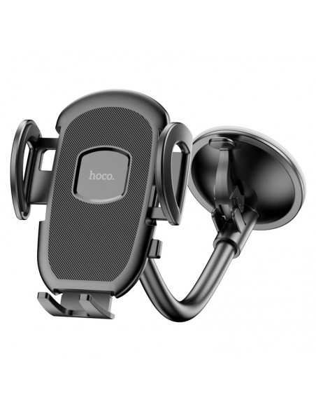 Automobilinis telefono laikiklis Hoco H10 (windshield) juodas