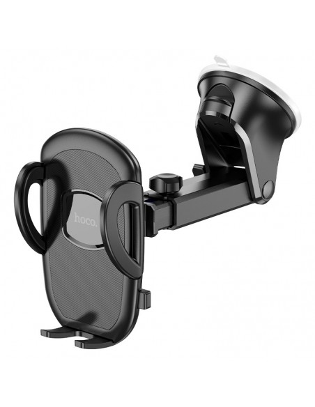 Automobilinis telefono laikiklis Hoco H9 (dashboard) juodas