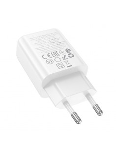 Įkroviklis Hoco N63 30W GaN USB-C/USB-A baltas 2