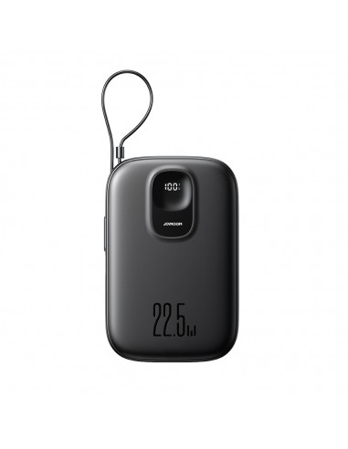 Išorinė baterija Power Bank Joyroom JR-PBF18 22.5W with Lightning cable 10000mAh juoda