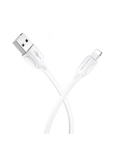 USB kabelis Borofone BX19 USB-A to Lightning 1.0m baltas