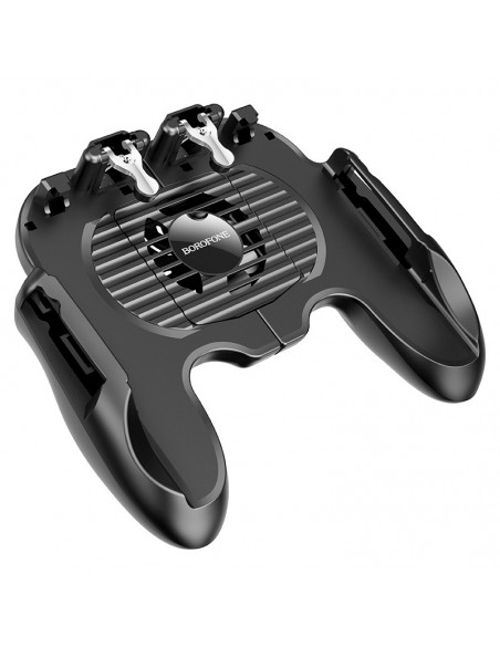 Žaidimų valdymo pultelis Borofone BG3 Warrior Cooling Gamepad juodas