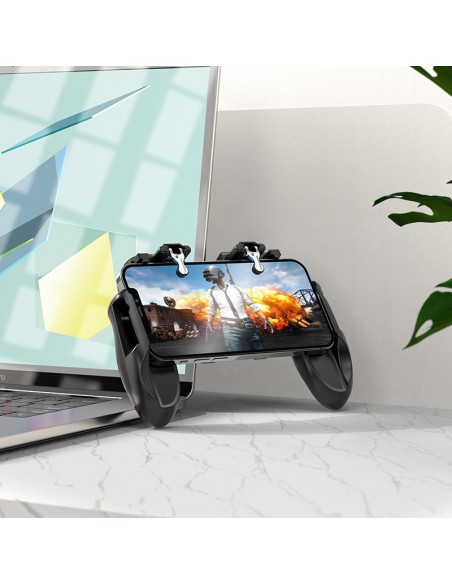 Žaidimų valdymo pultelis Borofone BG3 Warrior Cooling Gamepad juodas