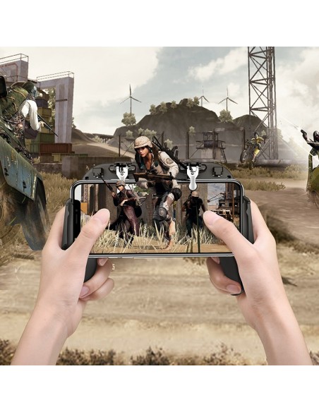 Žaidimų valdymo pultelis Borofone BG3 Warrior Cooling Gamepad juodas