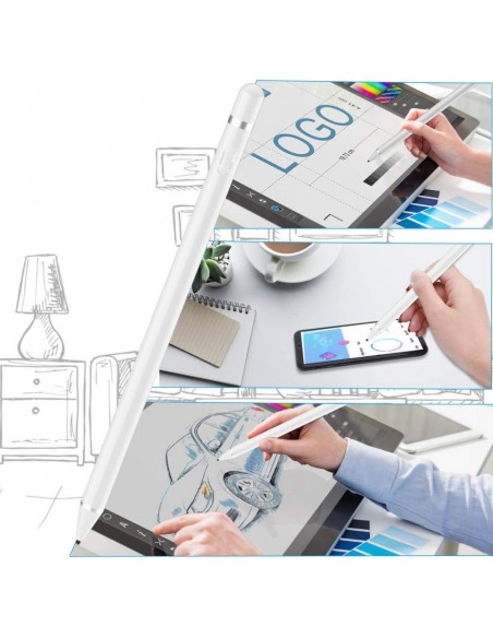 Valdymo lazdelė Tech-Protect Active Stylus Pen baltas