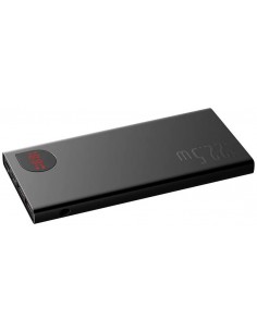 Išorinė baterija Power Bank Baseus Adaman 22.5W 10000mAh juoda PPAD070001 2