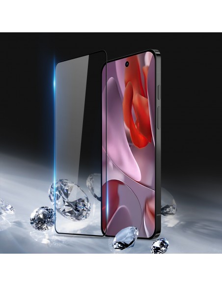 LCD apsauginis stikliukas Dux Ducis 10D Google Pixel 9a juodas