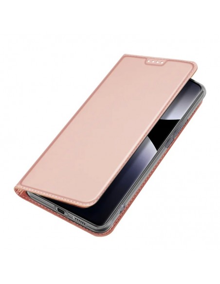 Dėklas Dux Ducis Skin Pro Xiaomi Redmi Note 14 Pro 4G rožinio aukso