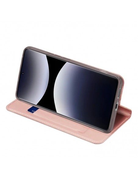 Dėklas Dux Ducis Skin Pro Xiaomi Redmi Note 14 Pro 4G rožinio aukso