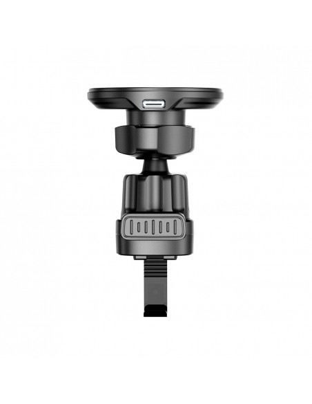 Automobilinis laikiklis-įkroviklis Joyroom JR-ZS412 Qi2 MagSafe 15W juodas
