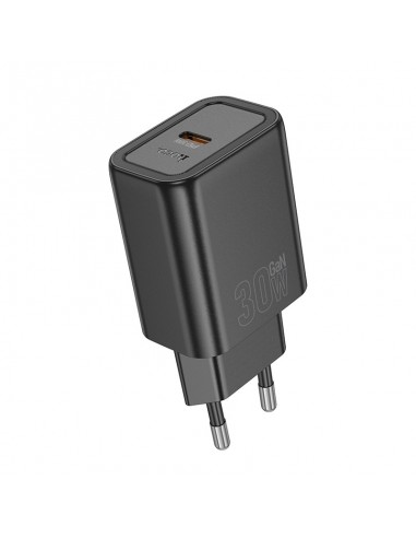 Įkroviklis Hoco N62 30W GaN USB-C juodas