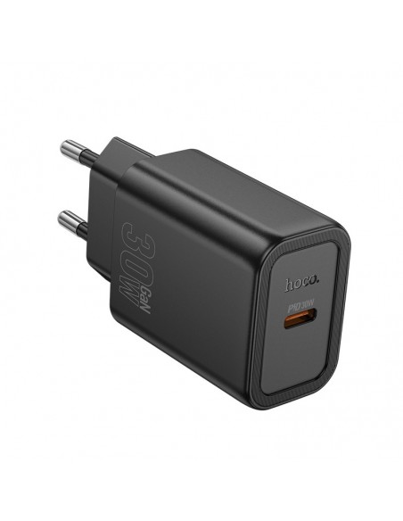 Įkroviklis Hoco N62 30W GaN USB-C juodas