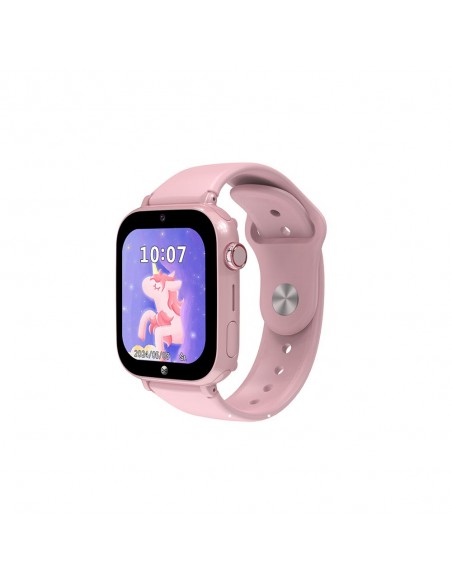Išmanusis laikrodis vaikams Forever Smartwatch GPS WiFi 4G Kids Look Me! 3 KW-520 rožinis
