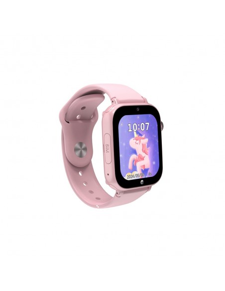 Išmanusis laikrodis vaikams Forever Smartwatch GPS WiFi 4G Kids Look Me! 3 KW-520 rožinis