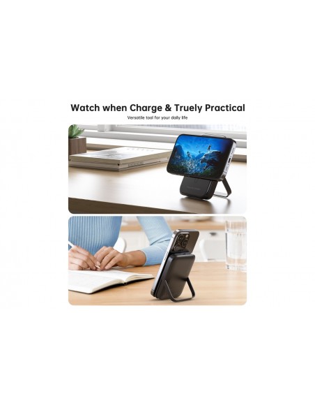 Išorinė baterija Power Bank Choetech B743 15W Magsafe 10000mAh juoda